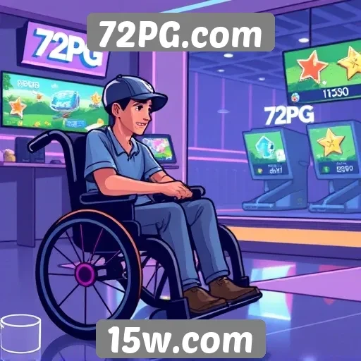 Acessibilidade e suporte ao usuário no 72PG.com
